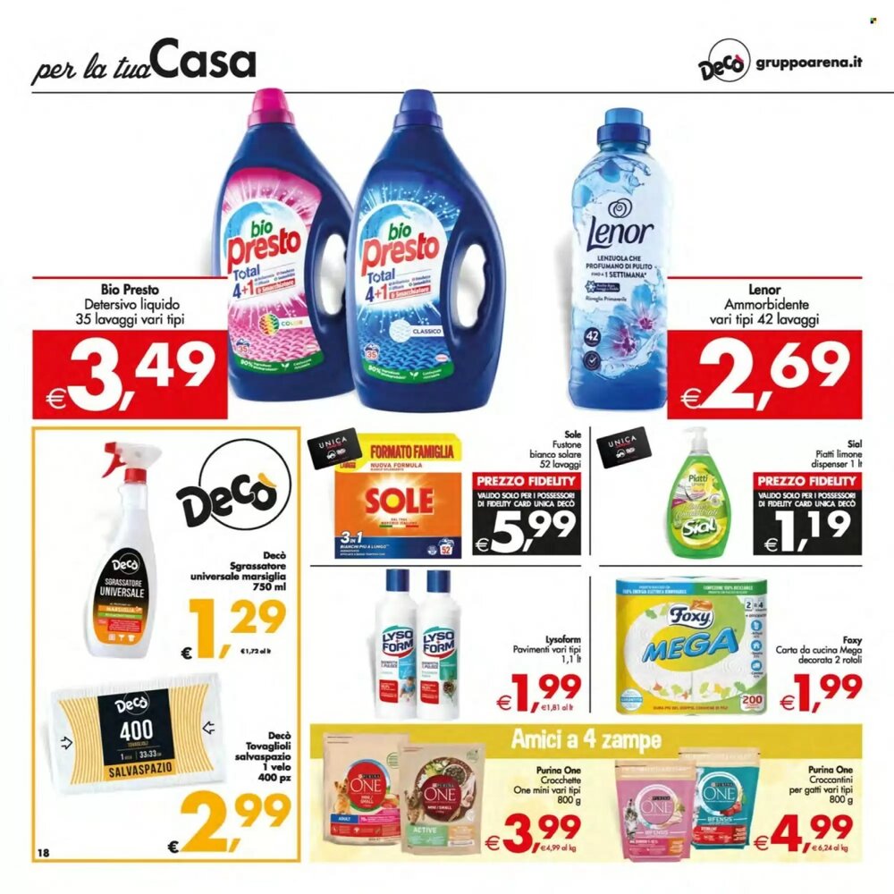 Volantino promozionale Deco Supermercati  valide dal 05/01/2026 - Pagina 18.