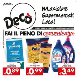 Volantino promozionale Deco Supermercati valide dal 05/01/2026