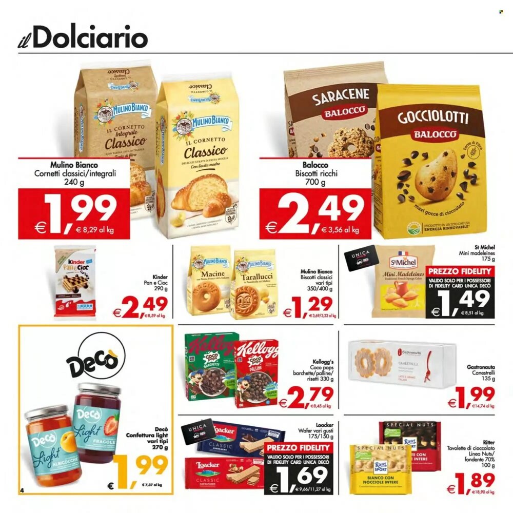 Volantino promozionale Deco Supermercati  valide dal 05/01/2026 - Pagina 4.