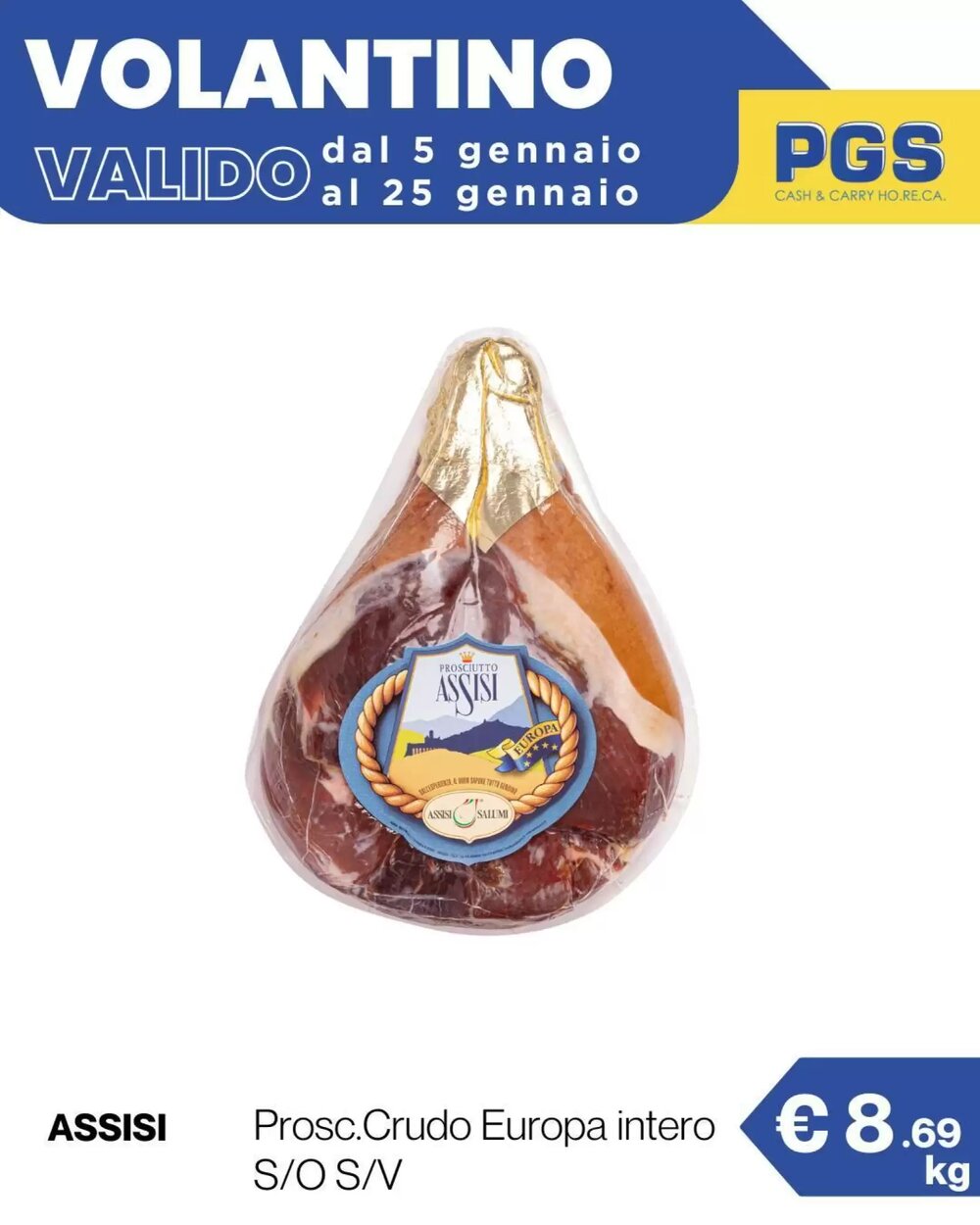 Volantino promozionale PGS Cash&Carry  valide dal 05/01/2026 - Pagina 1.