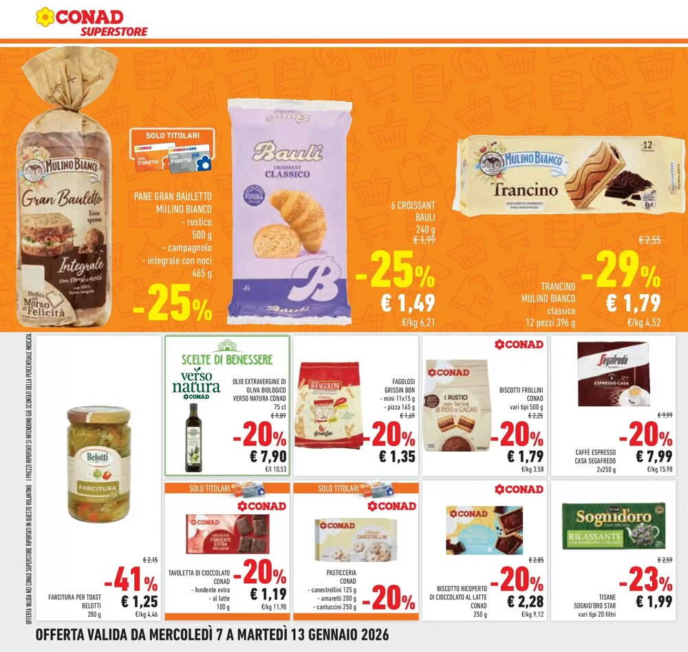 Volantino promozionale Conad Superstore  valide dal 05/01/2026 - Pagina 18.