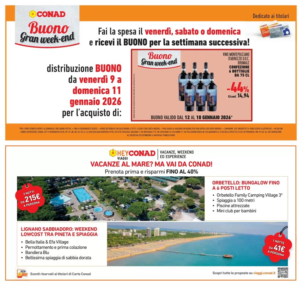Volantino promozionale Conad Superstore  valide dal 05/01/2026 - Pagina 23.