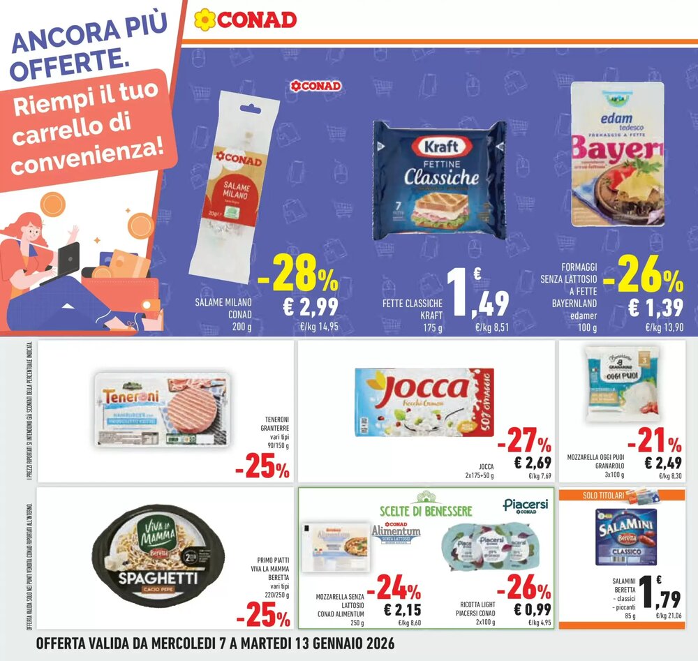 Volantino promozionale Conad  valide dal 05/01/2026 - Pagina 10.