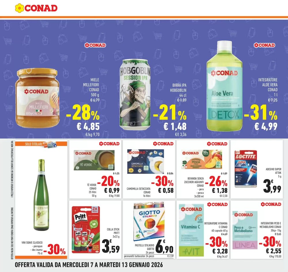 Volantino promozionale Conad  valide dal 05/01/2026 - Pagina 12.