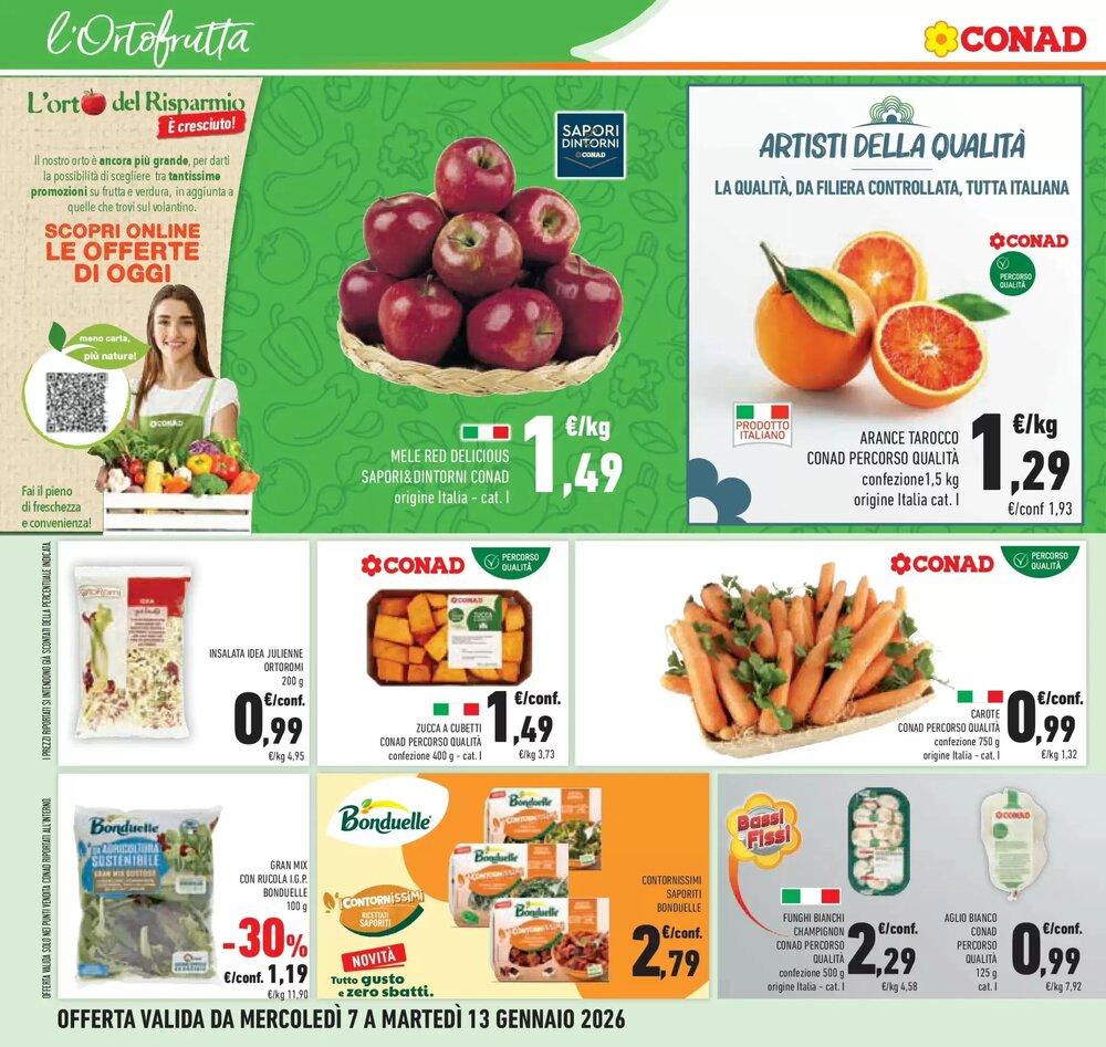 Volantino promozionale Conad  valide dal 05/01/2026 - Pagina 14.