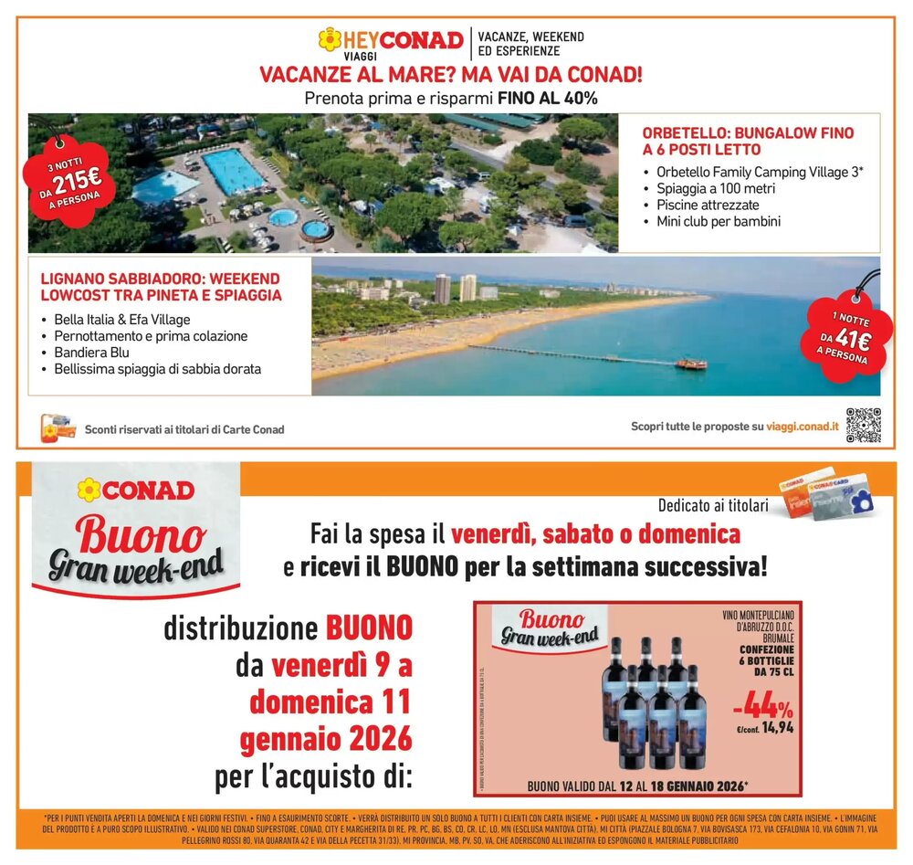 Volantino promozionale Conad  valide dal 05/01/2026 - Pagina 19.