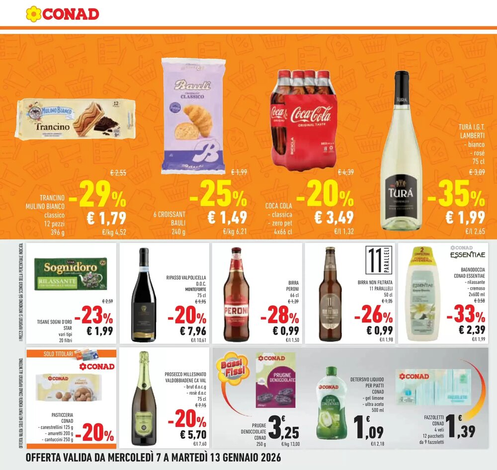 Volantino promozionale Conad  valide dal 05/01/2026 - Pagina 8.