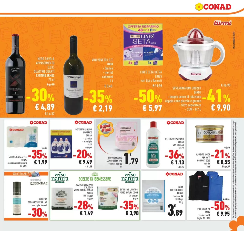 Volantino promozionale Conad  valide dal 05/01/2026 - Pagina 9.