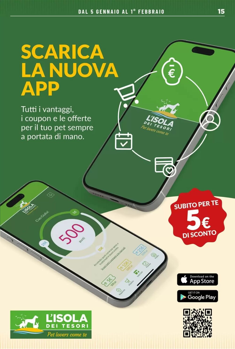 Volantino promozionale L´Isola dei Tesori  valide dal 05/01/2026 - Pagina 15.