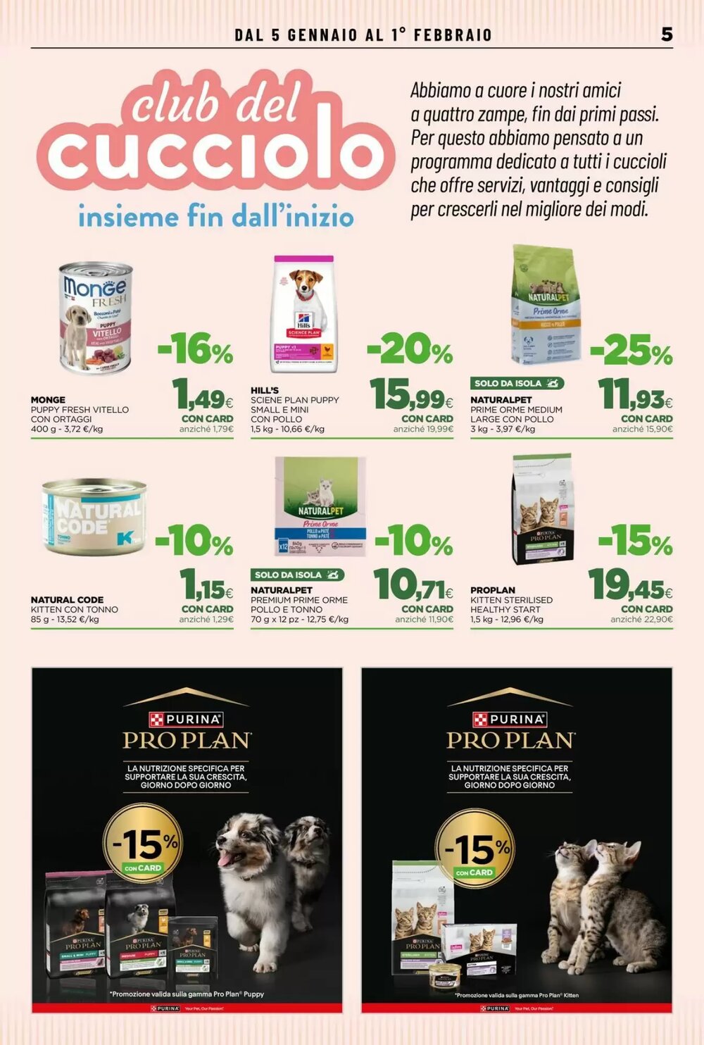 Volantino promozionale L´Isola dei Tesori  valide dal 05/01/2026 - Pagina 5.