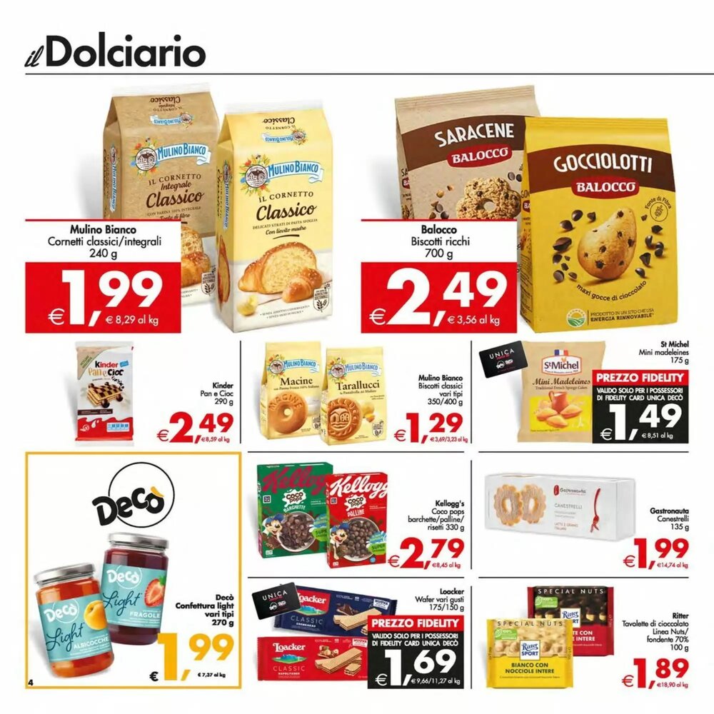 Volantino promozionale Deco Market  valide dal 05/01/2026 - Pagina 4.
