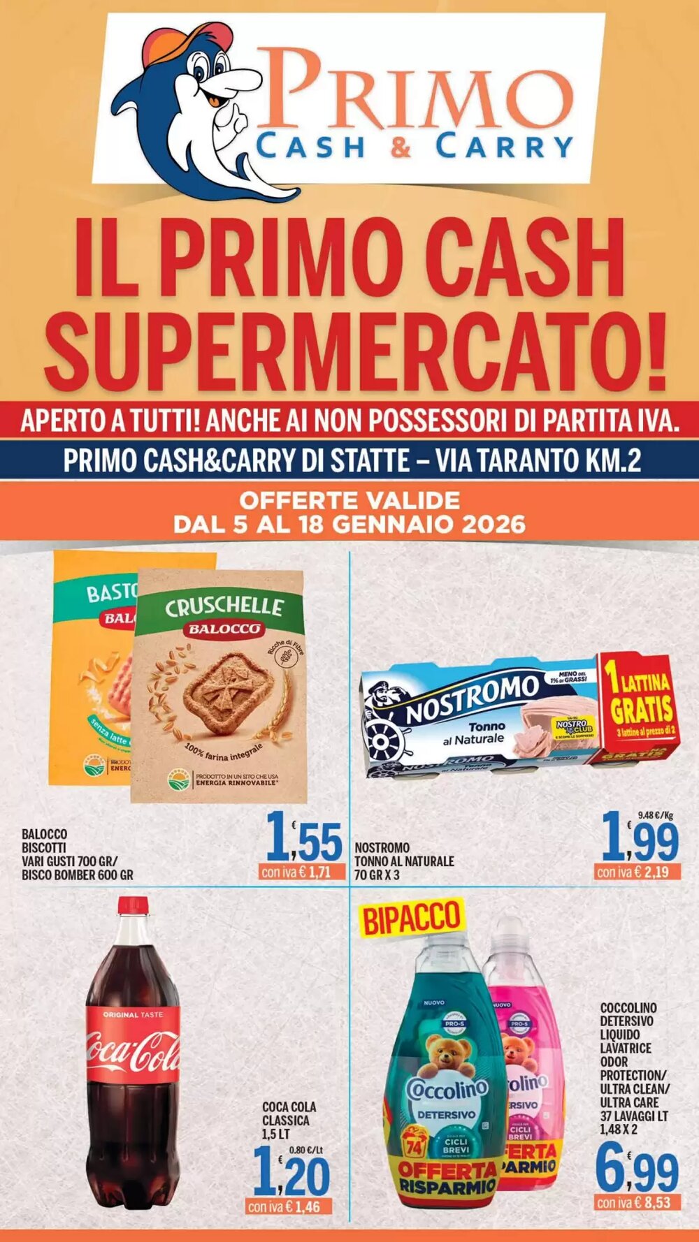 Volantino promozionale Gruppo Pascar  valide dal 05/01/2026 - Pagina 1.