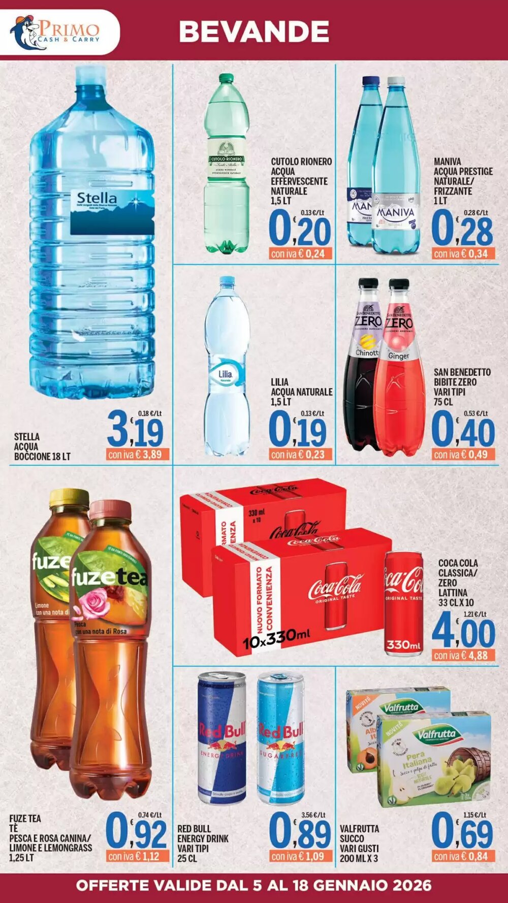 Volantino promozionale Gruppo Pascar  valide dal 05/01/2026 - Pagina 12.