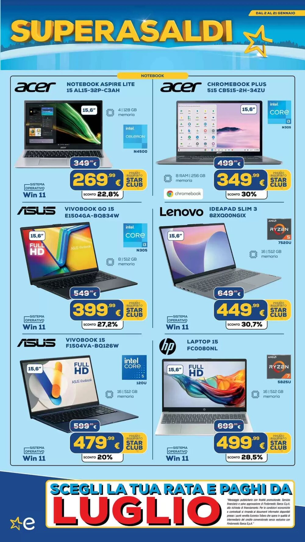Volantino promozionale Euronics  valide dal 05/01/2026 - Pagina 2.