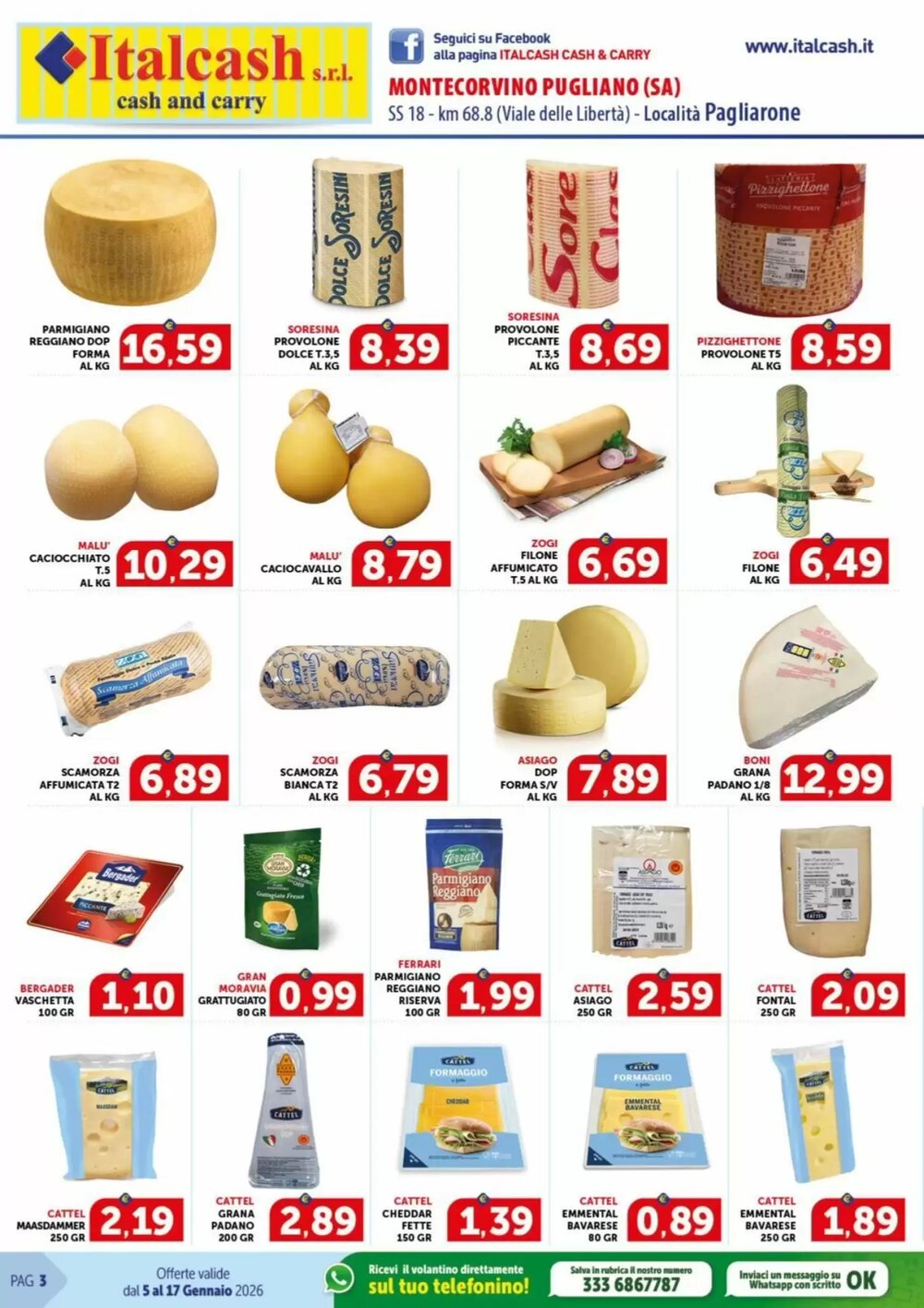 Volantino promozionale Italcash Cash & Carry  valide dal 06/01/2026 - Pagina 3.