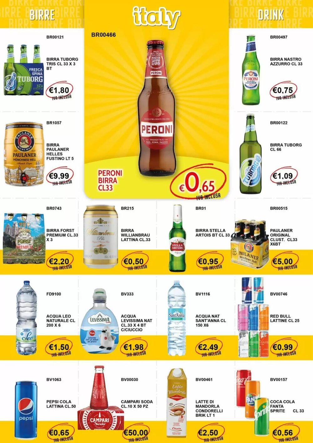 Volantino promozionale Italy Cash and Carry  valide dal 06/01/2026 - Pagina 10.