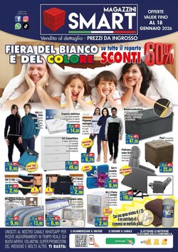 Volantino promozionale Magazzini Smart  valide dal 06/01/2026 - Pagina 1.