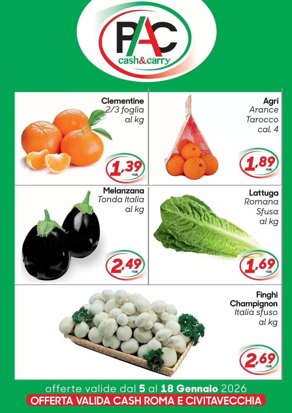 Volantino promozionale Pac Cash&Carry  valide dal 06/01/2026 - Pagina 3.