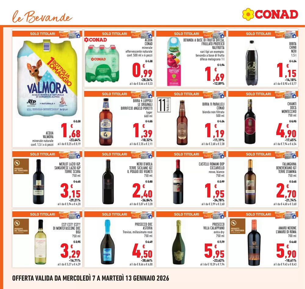 Volantino promozionale Conad  valide dal 07/01/2026 - Pagina 20.