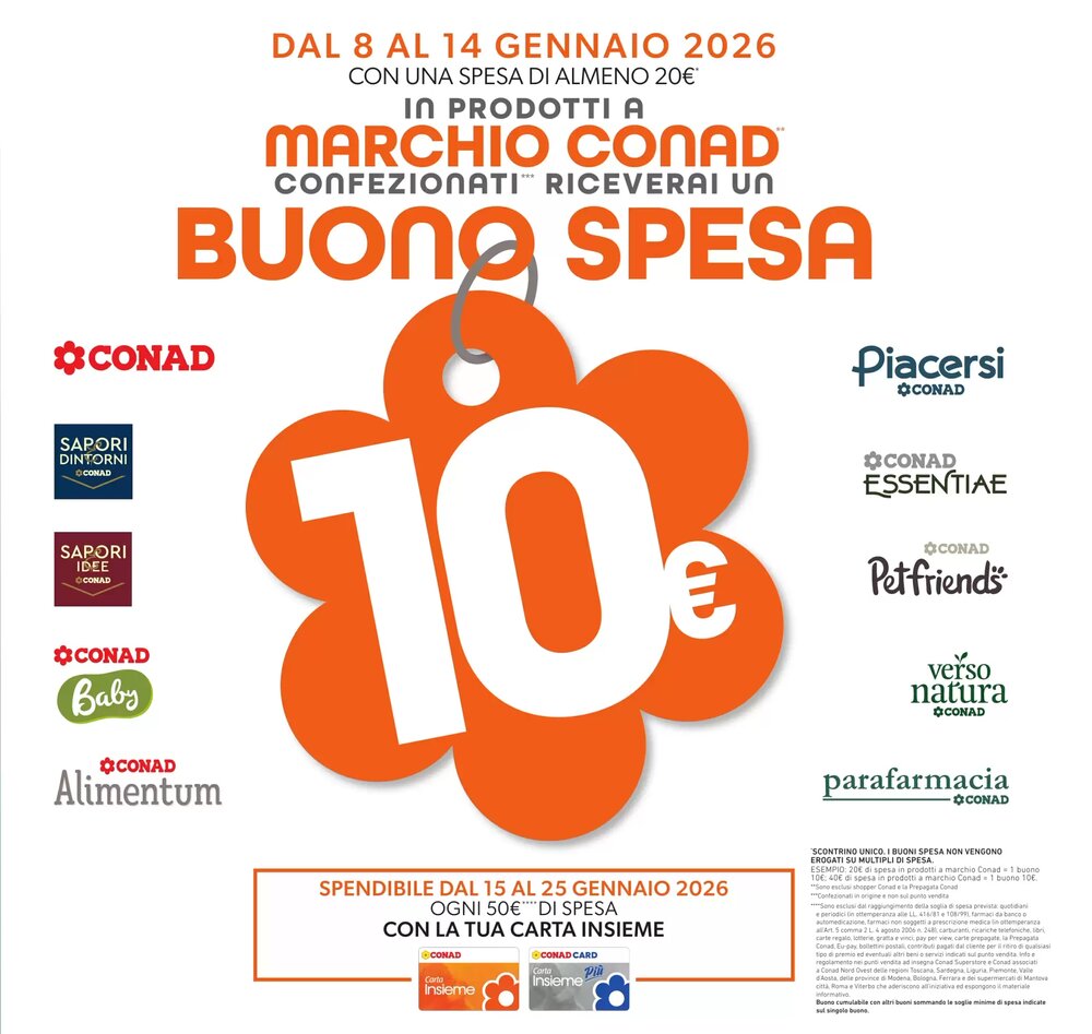 Volantino promozionale Conad  valide dal 07/01/2026 - Pagina 5.