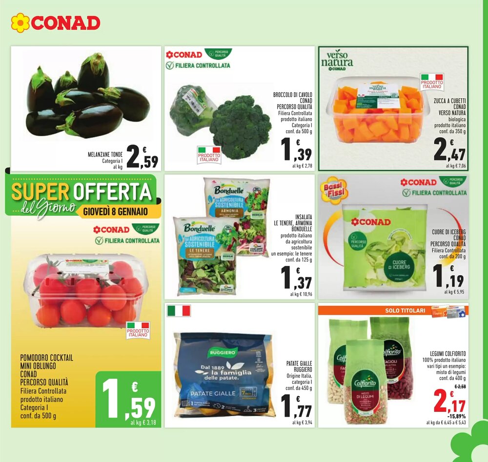 Volantino promozionale Conad  valide dal 07/01/2026 - Pagina 9.