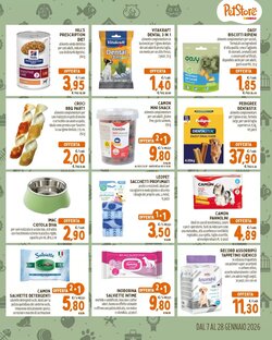 Volantino promozionale Pet Store Conad  valide dal 07/01/2026 - Pagina 3.