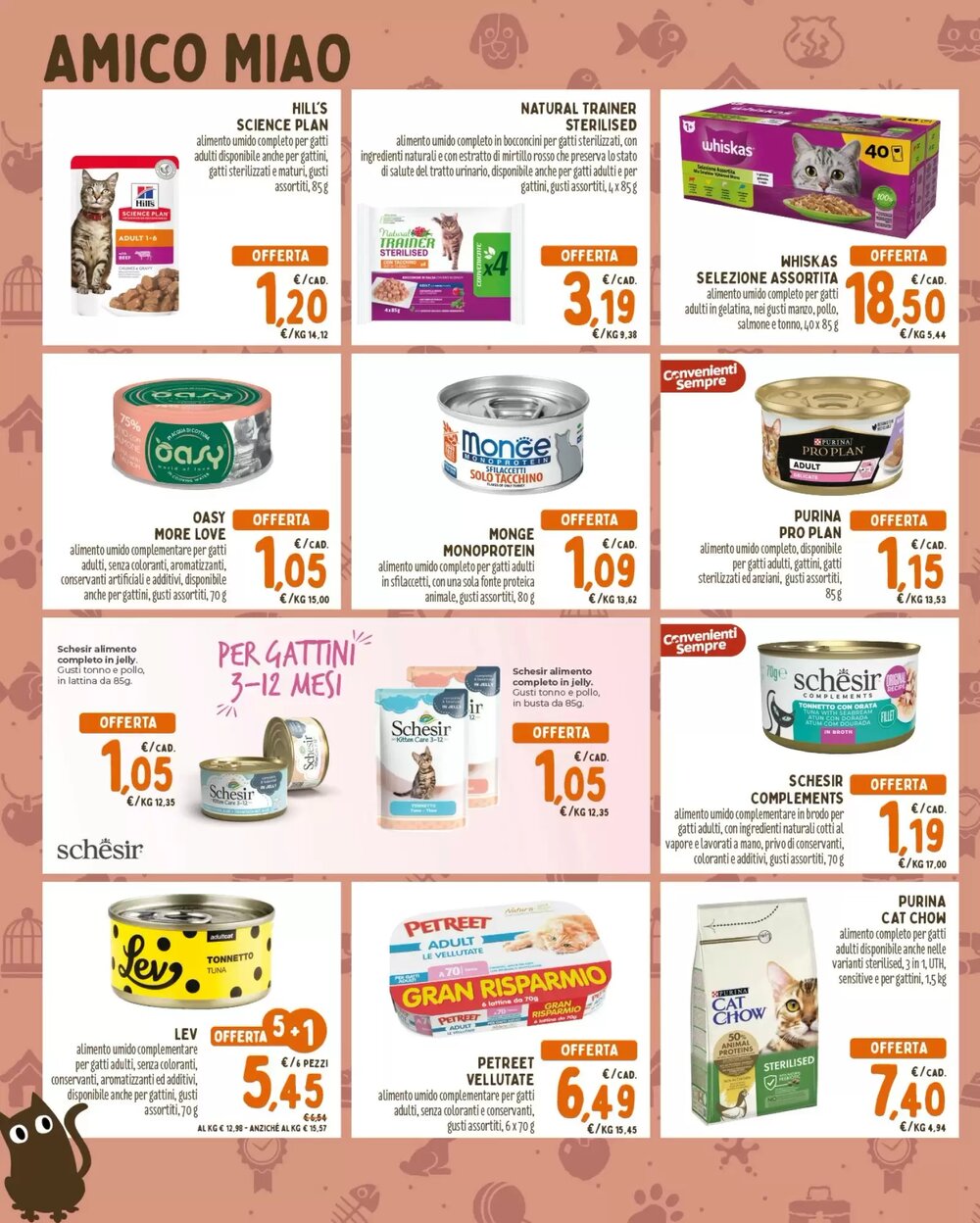 Volantino promozionale Pet Store Conad  valide dal 07/01/2026 - Pagina 4.