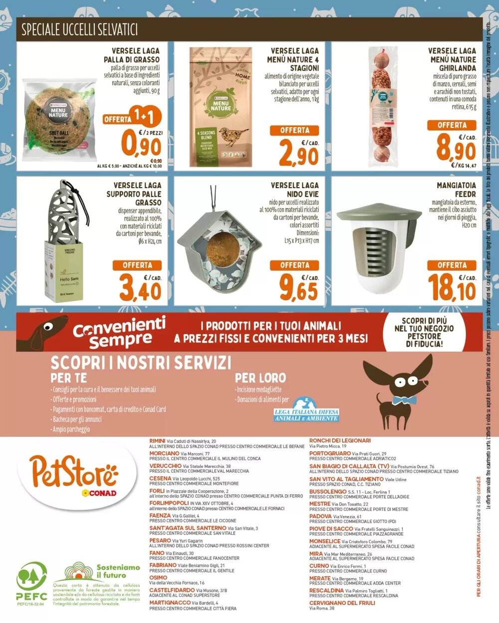 Volantino promozionale Pet Store Conad  valide dal 07/01/2026 - Pagina 8.