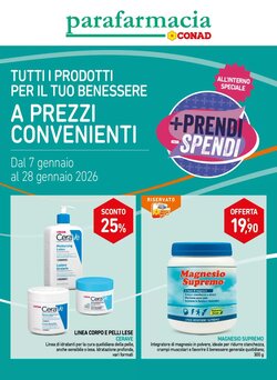 Volantino promozionale Conad valide dal 07/01/2026