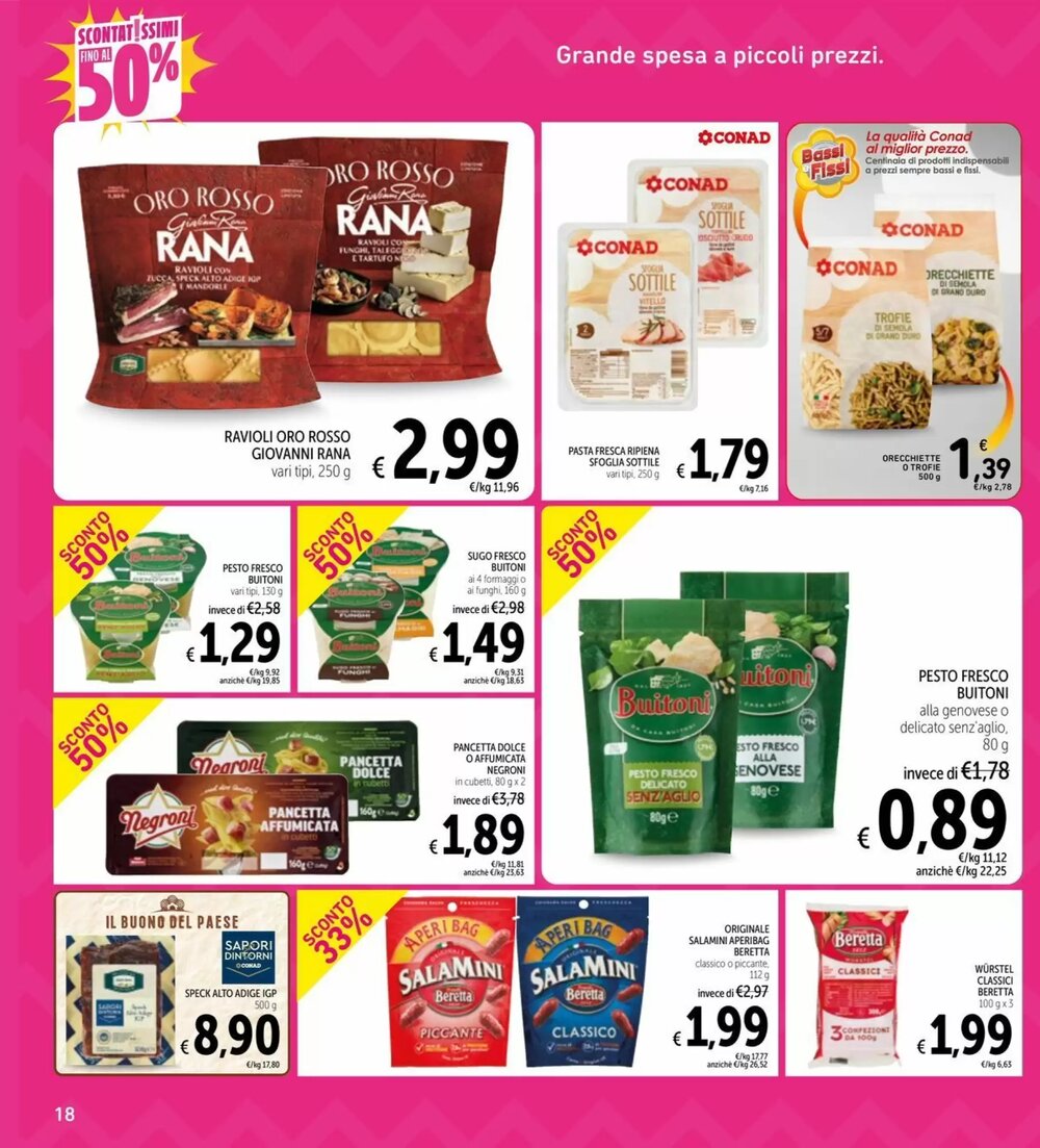 Volantino promozionale Spazio Conad  valide dal 07/01/2026 - Pagina 18.