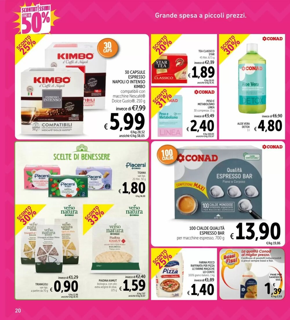 Volantino promozionale Spazio Conad  valide dal 07/01/2026 - Pagina 20.
