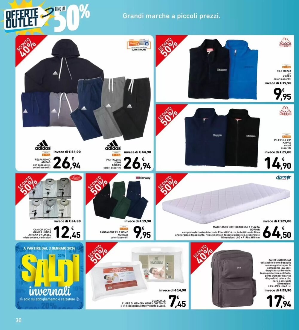 Volantino promozionale Spazio Conad  valide dal 07/01/2026 - Pagina 30.