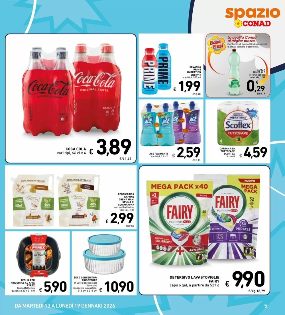 Volantino promozionale Spazio Conad  valide dal 07/01/2026 - Pagina 40.