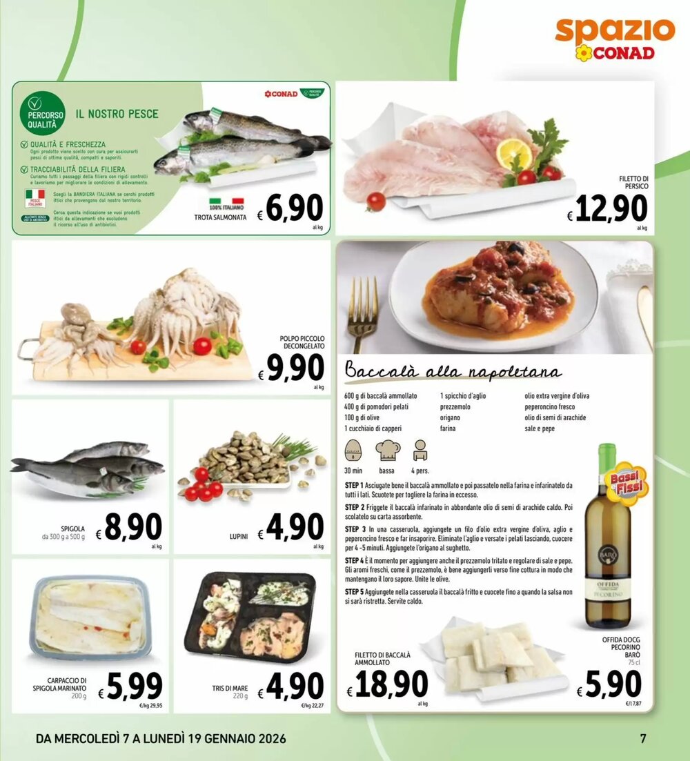Volantino promozionale Spazio Conad  valide dal 07/01/2026 - Pagina 7.