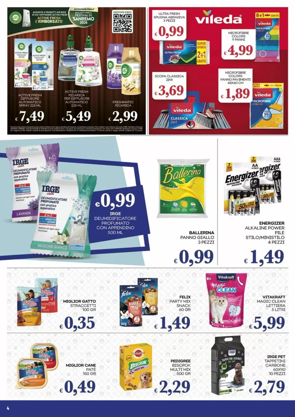 Volantino promozionale Pilato  valide dal 07/01/2026 - Pagina 4.