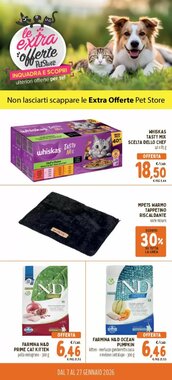 Volantino promozionale Pet Store Conad  valide dal 07/01/2026