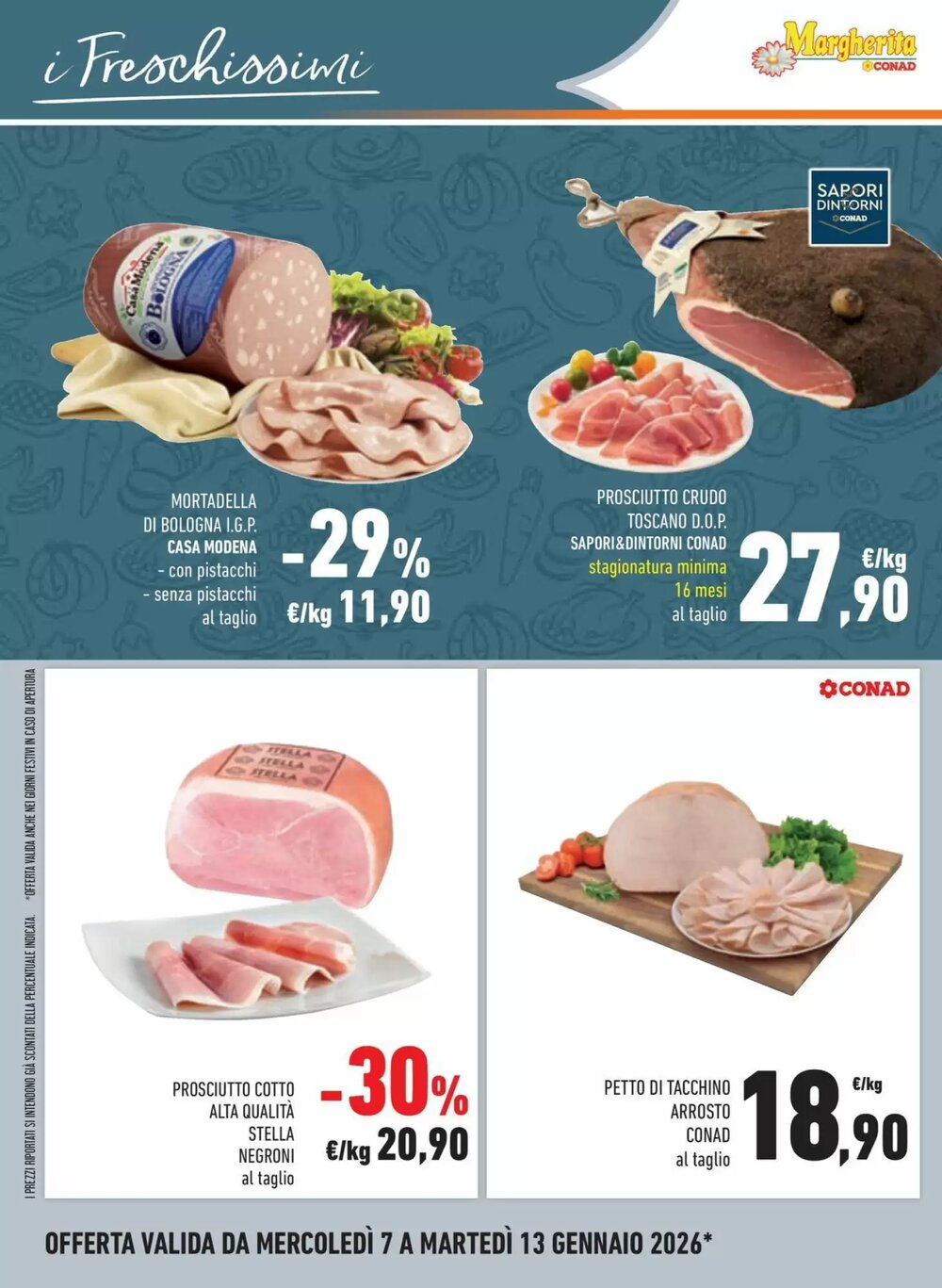 Volantino promozionale Conad Margherita  valide dal 07/01/2026 - Pagina 10.