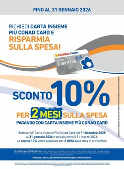 Volantino promozionale Conad Margherita  valide dal 07/01/2026 - Pagina 15.