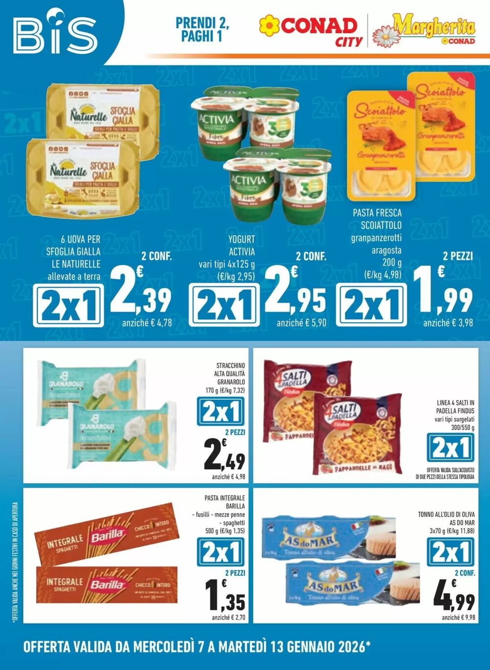Volantino promozionale Conad Margherita  valide dal 07/01/2026 - Pagina 2.