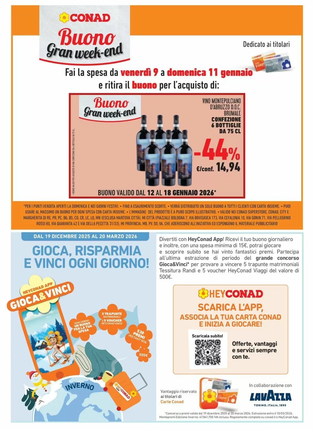 Volantino promozionale Conad Margherita  valide dal 07/01/2026 - Pagina 9.