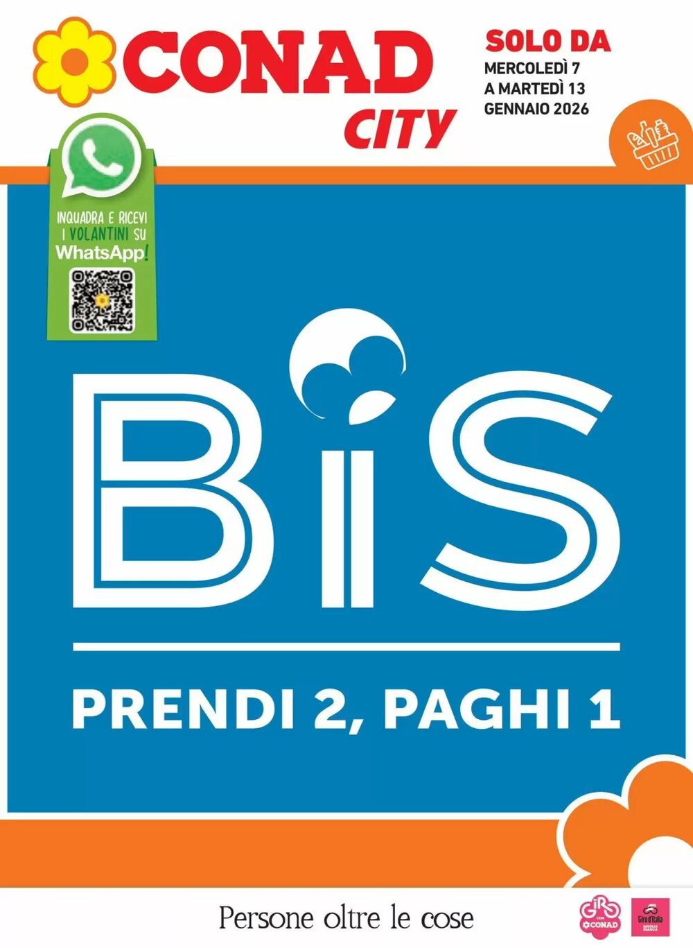 Volantino promozionale Conad City  valide dal 07/01/2026 - Pagina 1.