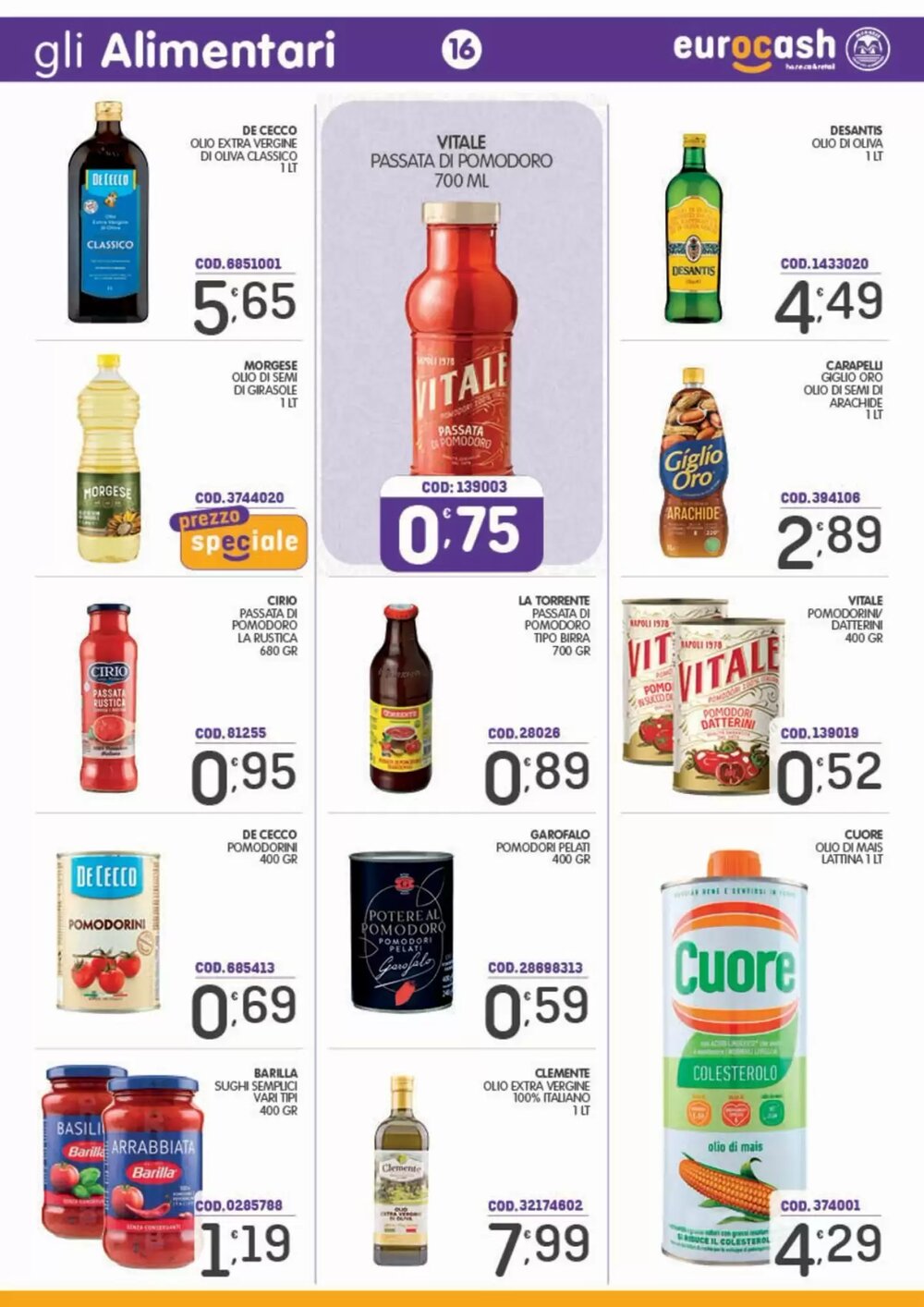 Volantino promozionale Eurocash  valide dal 07/01/2026 - Pagina 16.
