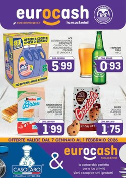 Volantino promozionale Eurocash  valide dal 07/01/2026 - Pagina 1.