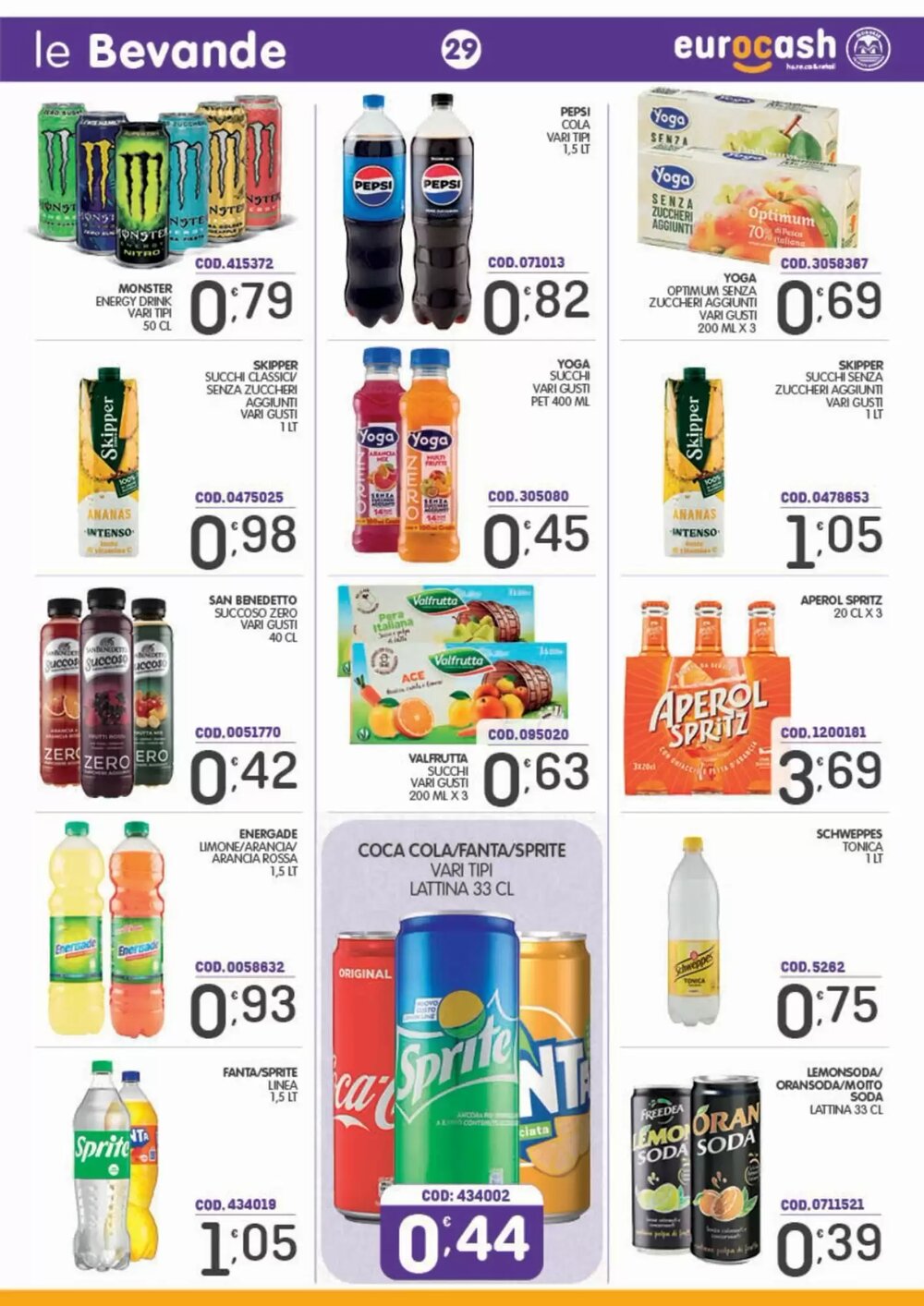 Volantino promozionale Eurocash  valide dal 07/01/2026 - Pagina 29.