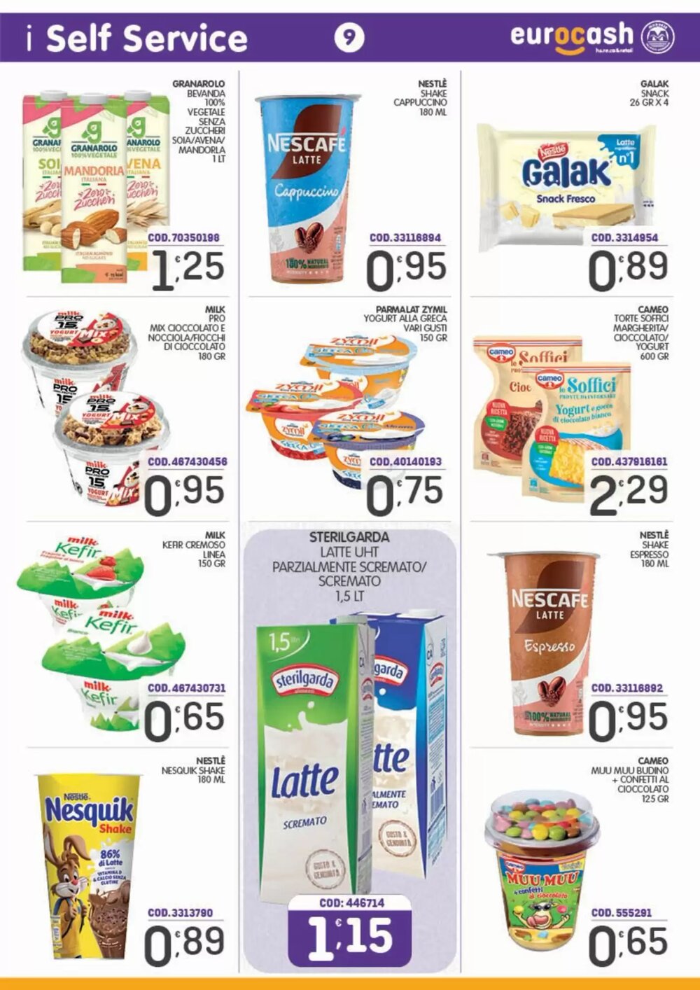 Volantino promozionale Eurocash  valide dal 07/01/2026 - Pagina 9.