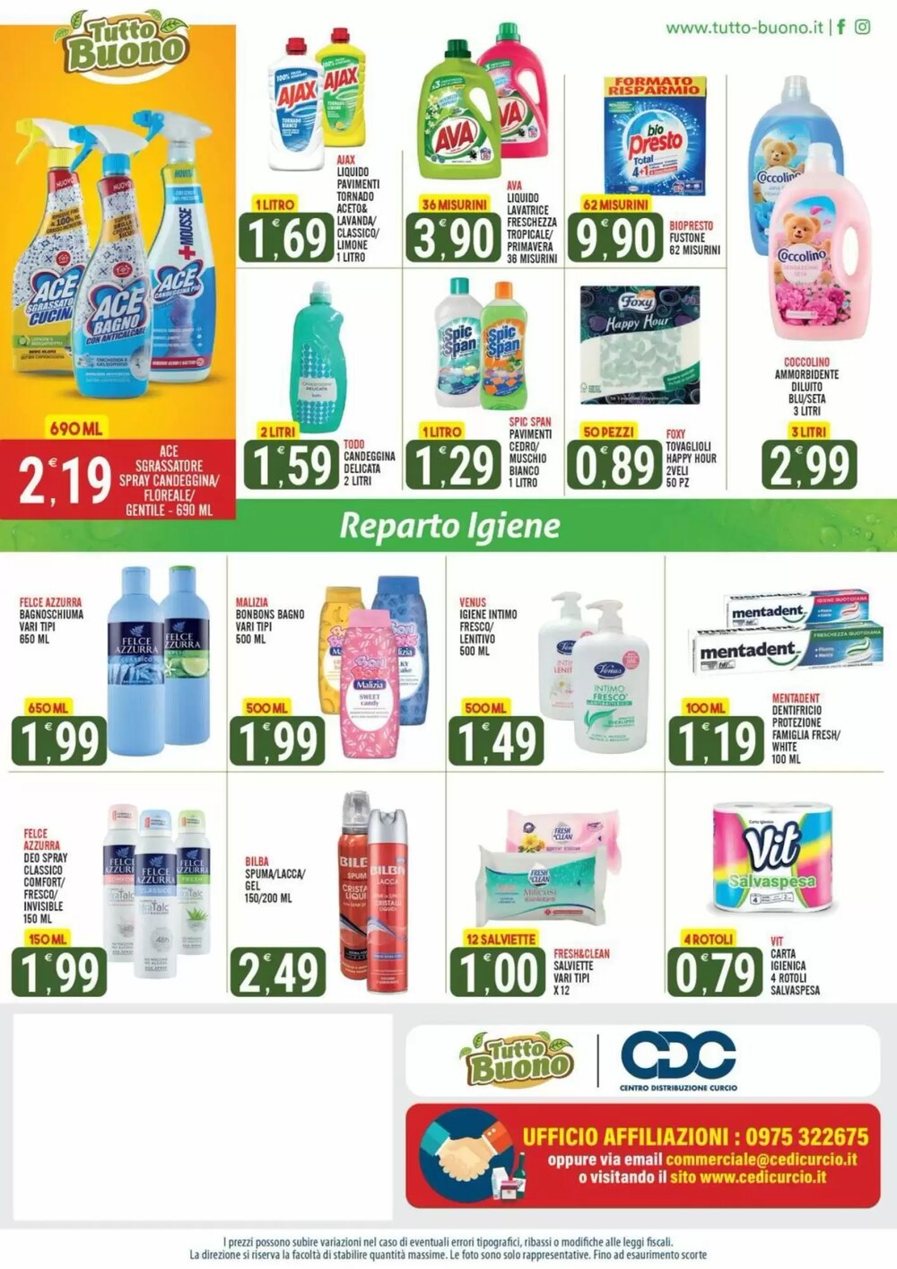 Volantino promozionale Tutto Buono  valide dal 07/01/2026 - Pagina 8.