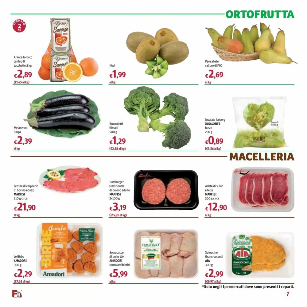 Volantino promozionale Futura Supermercati  valide dal 07/01/2026 - Pagina 7.