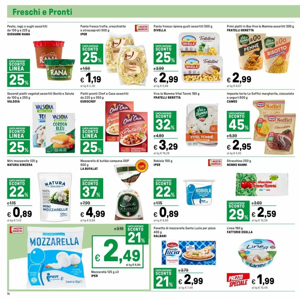 Volantino promozionale Iper La Grande  valide dal 07/01/2026 - Pagina 14.