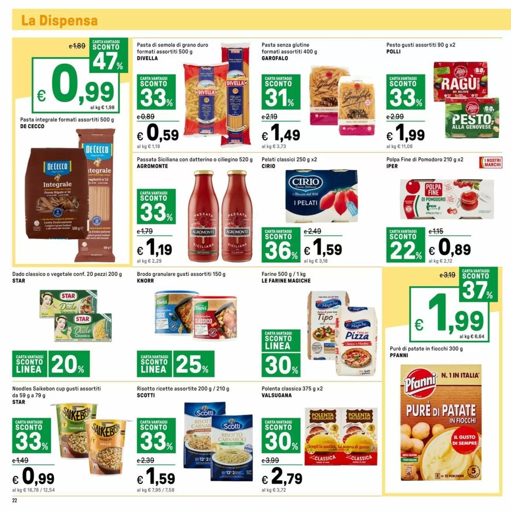 Volantino promozionale Iper La Grande  valide dal 07/01/2026 - Pagina 22.