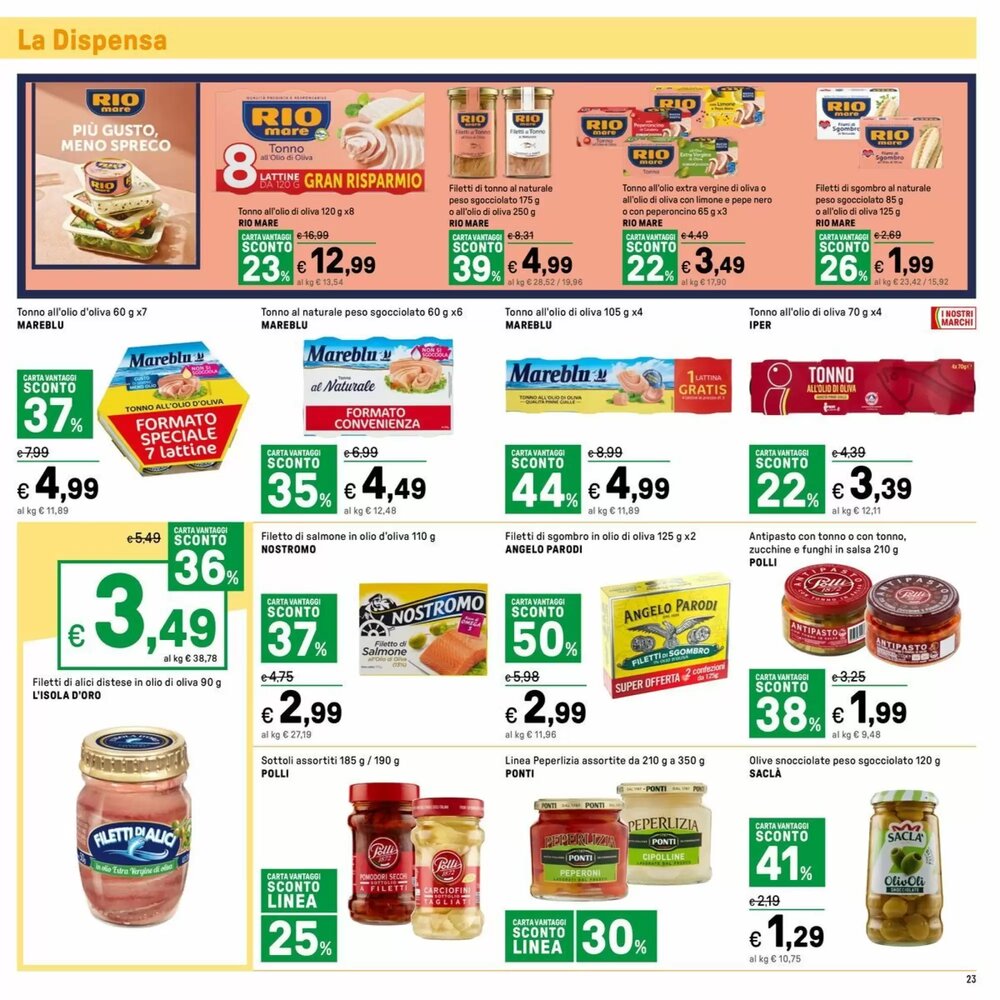 Volantino promozionale Iper La Grande  valide dal 07/01/2026 - Pagina 23.